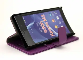 billigamobilskydd.se Jalusta Lompakkokotelo Sony Xperia M2 (D2303)
