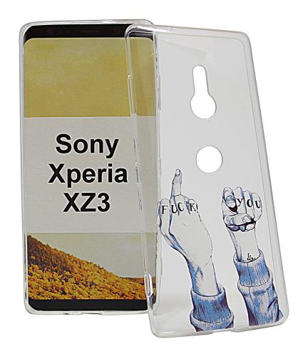 billigamobilskydd.se TPU-Designkotelo Sony Xperia XZ3