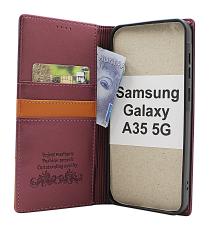 Coverin Samsung Galaxy A35 5G Premium Lompakkokotelo Slim