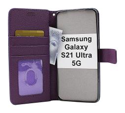 billigamobilskydd.se New Jalusta Lompakkokotelo Samsung Galaxy S21 Ultra 5G (G998B)