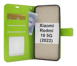 Coverin Crazy Horse Lompakko Xiaomi Redmi 10 5G (2022)