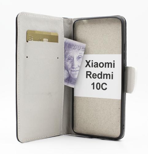 billigamobilskydd.se Kuviolompakko Xiaomi Redmi 10C