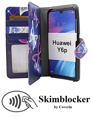 Coverin Skimblocker XL Magnet Designwallet Huawei Y6p