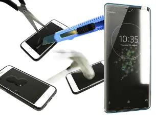 Coverin N&auml;yt&ouml;nsuoja karkaistusta lasista Sony Xperia XZ3