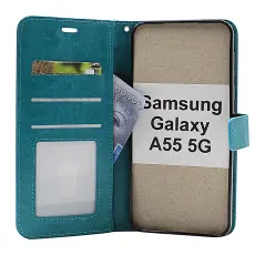 Coverin Crazy Horse Lompakko Samsung Galaxy A55 5G (SM-A556B)