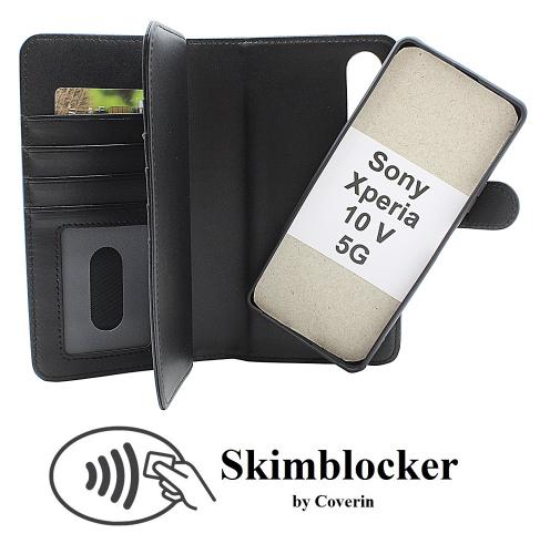 Coverin Skimblocker XL Magnet Wallet Sony Xperia 10 V 5G