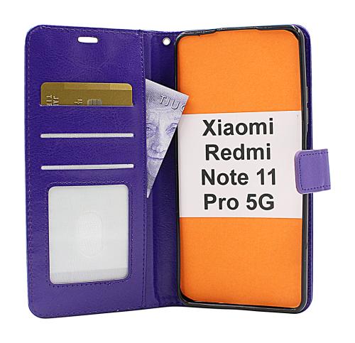 billigamobilskydd.se Crazy Horse Lompakko Xiaomi Redmi Note 11 Pro 5G