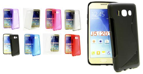 billigamobilskydd.se S-Line TPU-muovikotelo Samsung Galaxy J5 2016 (J510F)