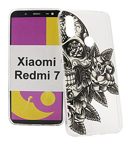 billigamobilskydd.se TPU-Designkotelo Xiaomi Redmi 7