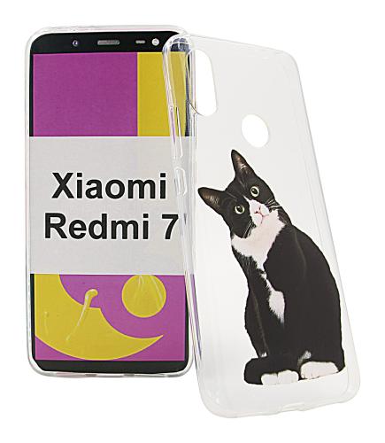 billigamobilskydd.se TPU-Designkotelo Xiaomi Redmi 7