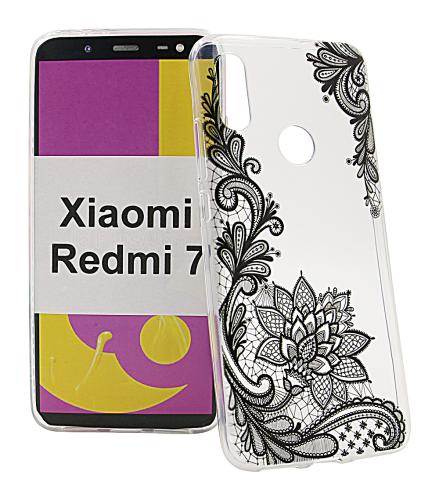 billigamobilskydd.se TPU-Designkotelo Xiaomi Redmi 7