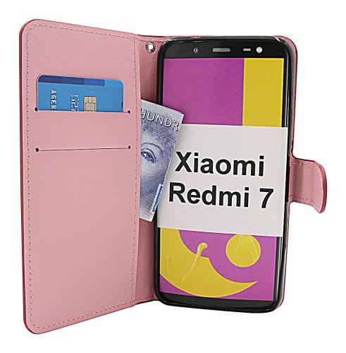 billigamobilskydd.se Kuviolompakko Xiaomi Redmi 7