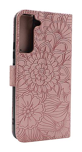 billigamobilskydd.se Flower Standcase Wallet Samsung Galaxy S22 Plus 5G (SM-S906B/DS)