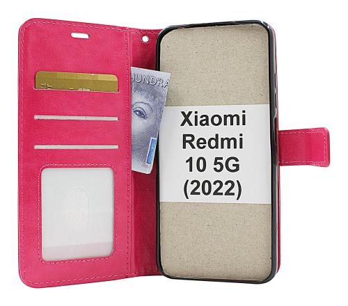 billigamobilskydd.se Crazy Horse Lompakko Xiaomi Redmi 10 5G (2022)