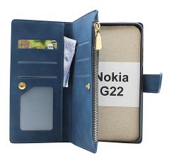 Coverin XL Standcase Luksuskotelo puhelimeen Nokia G22