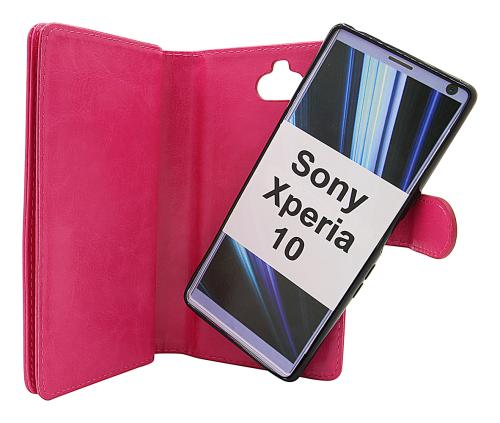 billigamobilskydd.se Crazy Horse XL Magnet Wallet Sony Xperia 10