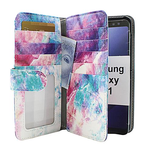 Coverin Skimblocker XL Designwallet Samsung Galaxy A41