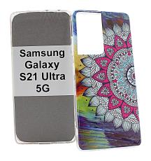 billigamobilskydd.se TPU-Designkotelo Samsung Galaxy S21 Ultra 5G (G998B)