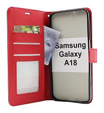 Coverin Crazy Horse Samsung Galaxy A18 LTE Puhelimen Kuoret
