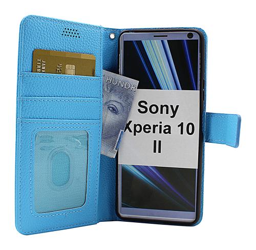 billigamobilskydd.se New Jalusta Lompakkokotelo Sony Xperia 10 II (XQ-AU51 / XQ-AU52)