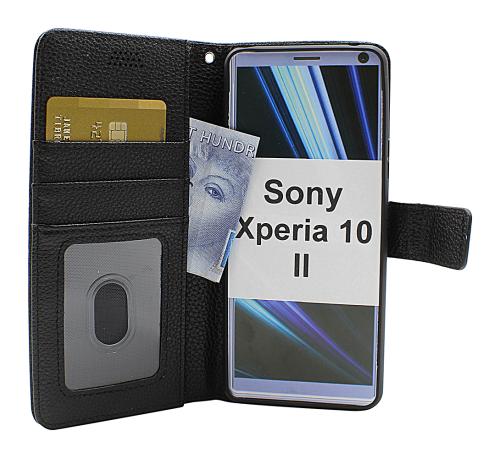 billigamobilskydd.se New Jalusta Lompakkokotelo Sony Xperia 10 II (XQ-AU51 / XQ-AU52)