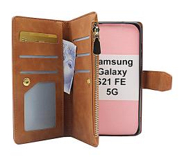billigamobilskydd.se XL Standcase Luksuskotelo puhelimeen Samsung Galaxy S21 FE 5G (SM-G990B)