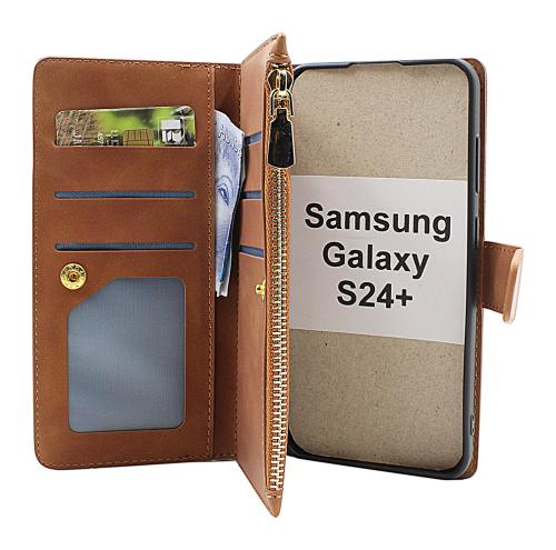 billigamobilskydd.se XL Standcase Luksuskotelo puhelimeen Samsung Galaxy S24 Plus 5G (SM-S926B/DS)