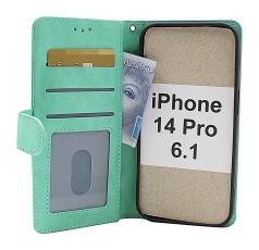 billigamobilskydd.se Zipper Standcase Wallet iPhone 14 Pro (6.1)