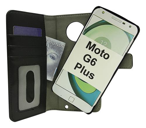 Coverin Magneettikotelo Motorola Moto G6 Plus