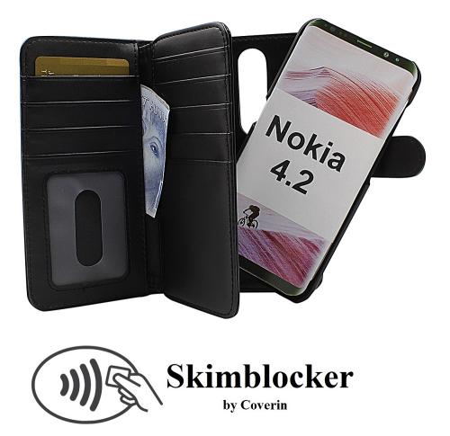 Coverin Skimblocker XL Magnet Wallet Nokia 4.2