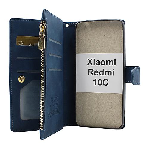 billigamobilskydd.se XL Standcase Luksuskotelo puhelimeen Xiaomi Redmi 10C