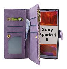 billigamobilskydd.se XL Standcase Luksuskotelo puhelimeen Sony Xperia 1 II (XQ-AT51 / XQ-AT52)