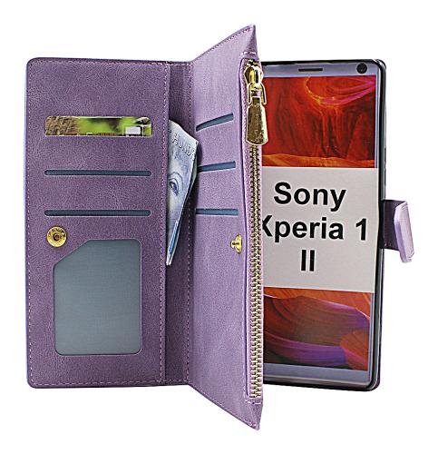 billigamobilskydd.se XL Standcase Luksuskotelo puhelimeen Sony Xperia 1 II (XQ-AT51 / XQ-AT52)
