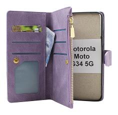 billigamobilskydd.se XL Standcase Luksuskotelo puhelimeen Motorola Moto G34 5G