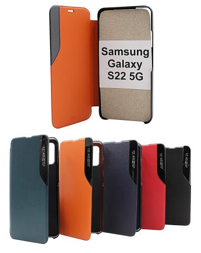 billigamobilskydd.se Smart Flip Cover Samsung Galaxy S22 5G (S901B/DS)