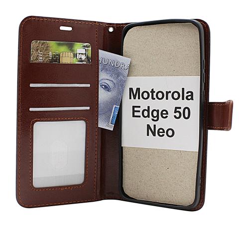 billigamobilskydd.se Crazy Horse Motorola Edge 50 Neo Puhelimen Kuoret