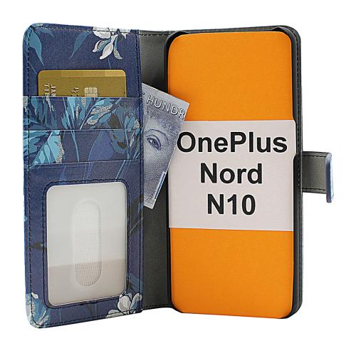Coverin Skimblocker Design Magneettilompakko OnePlus Nord N10