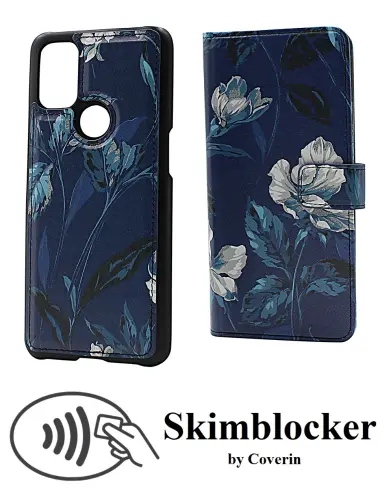 Coverin Skimblocker Design Magneettilompakko OnePlus Nord N10