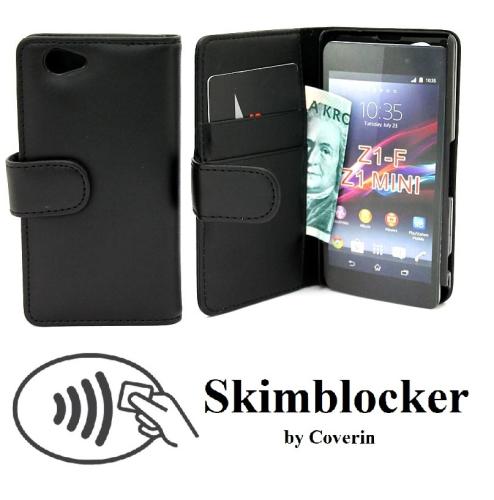 Coverin Skimblocker Lompakkokotelot Sony Xperia Z1 Compact (D5503)
