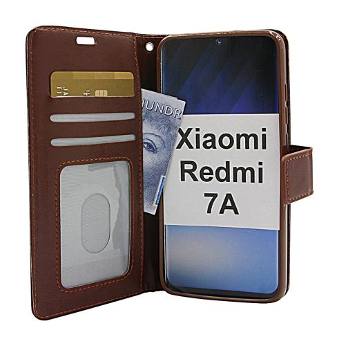 billigamobilskydd.se Crazy Horse Lompakko Xiaomi Redmi 7A