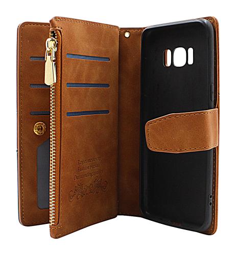billigamobilskydd.se XL Standcase Luksuskotelo puhelimeen Samsung Galaxy S8 (G950F)