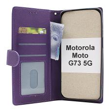 billigamobilskydd.se Zipper Standcase Wallet Motorola Moto G73 5G
