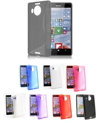 billigamobilskydd.se S-Line TPU-muovikotelo Microsoft Lumia 950 XL