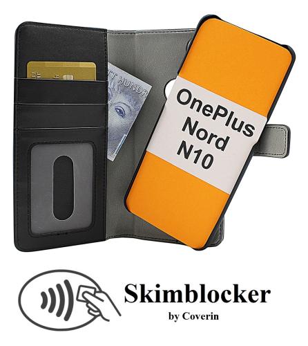 Coverin Skimblocker Magneettikotelo OnePlus Nord N10