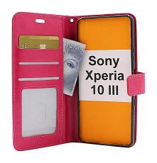 Coverin Crazy Horse Lompakko Sony Xperia 10 III (XQ-BT52)