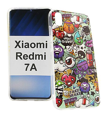 billigamobilskydd.se TPU-Designkotelo Xiaomi Redmi 7A