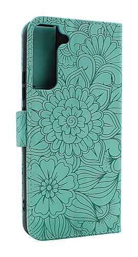 billigamobilskydd.se Flower Standcase Wallet Samsung Galaxy S22 Plus 5G (SM-S906B/DS)