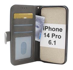 billigamobilskydd.se Zipper Standcase Wallet iPhone 14 Pro (6.1)