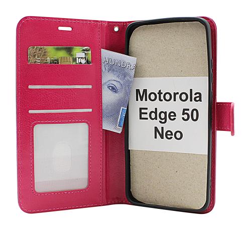 billigamobilskydd.se Crazy Horse Motorola Edge 50 Neo Puhelimen Kuoret
