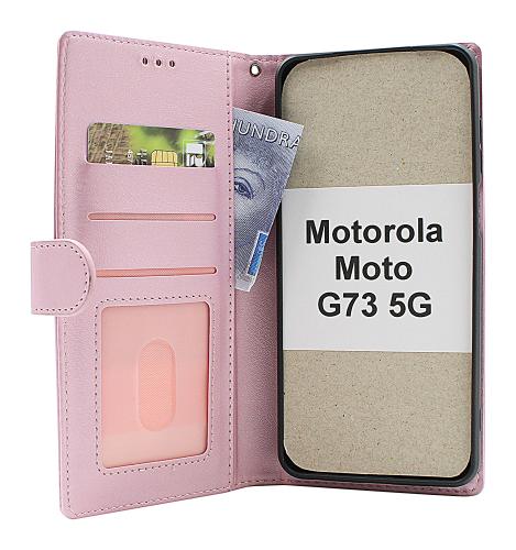 billigamobilskydd.se Zipper Standcase Wallet Motorola Moto G73 5G